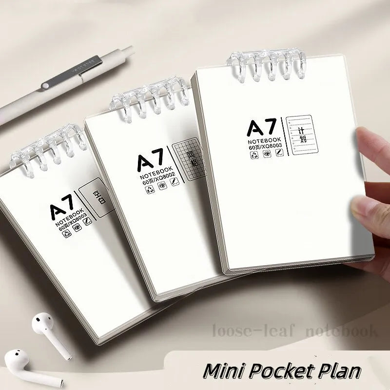 Mini A7 Flip Up Coil Note Book